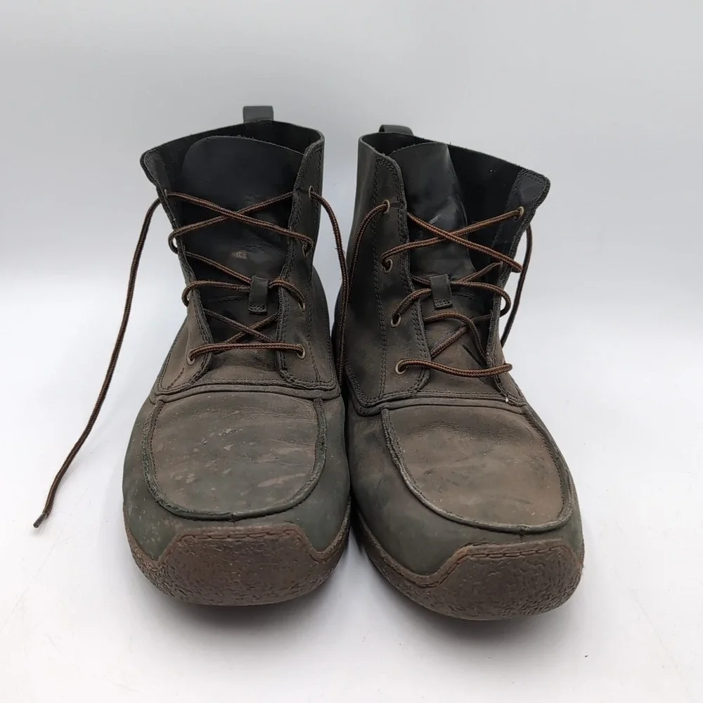 Sorel‎ Chukka Chugalug Boots Men's Size 14 British Leather Rubber Sole Shoe